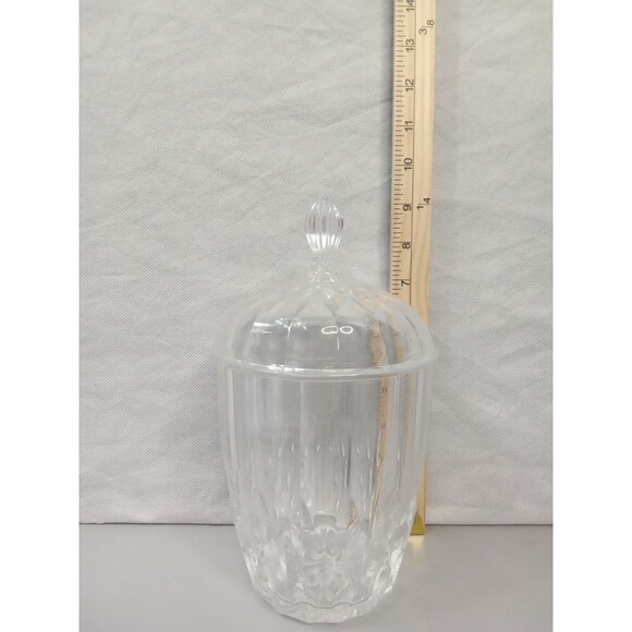 Cristal d'Arques Crystal Compote Dish With Lid Vintage - Picture 6 of 7